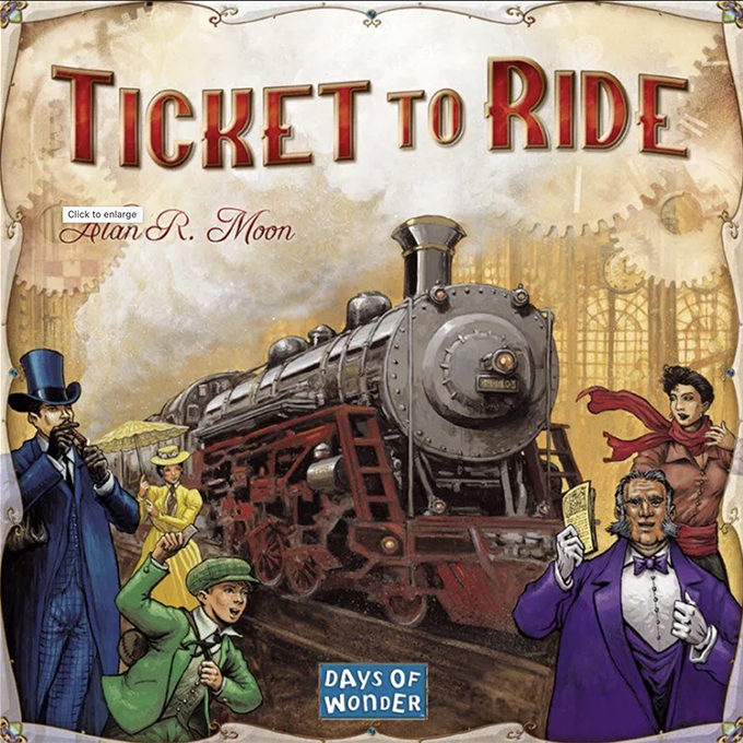 Ticket to Ride EUA, Jogo de Tabuleiro Português